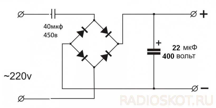 лучшая схема подключения светодиода к напряжения 220 В Diagrama electrónico, Dia