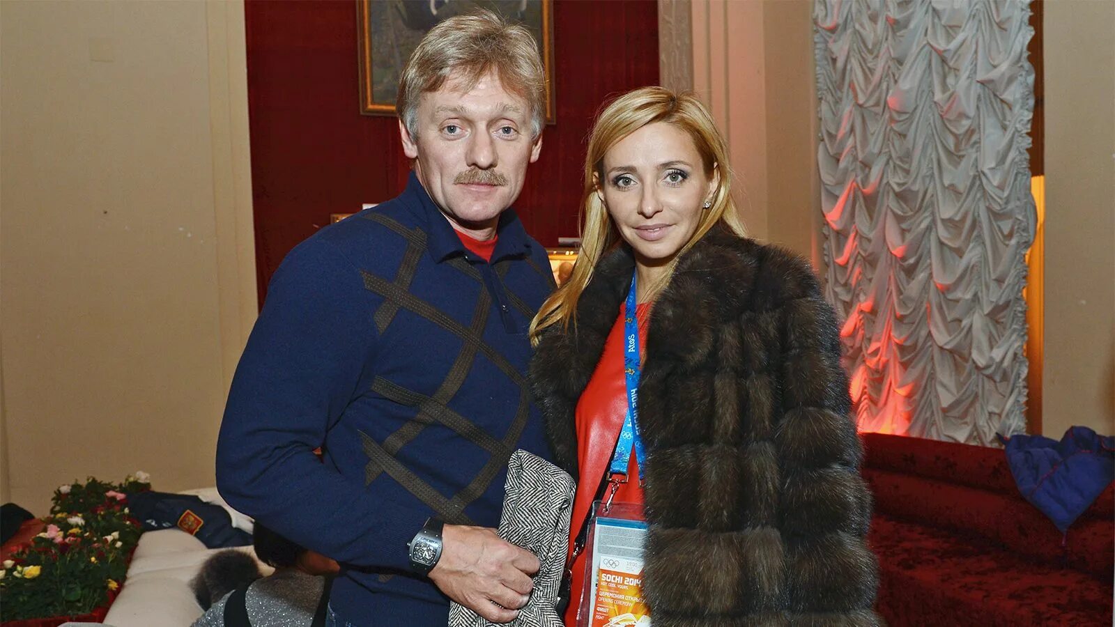 Песков сколько лет пескову. Татьяна навка и дмитрий песков.