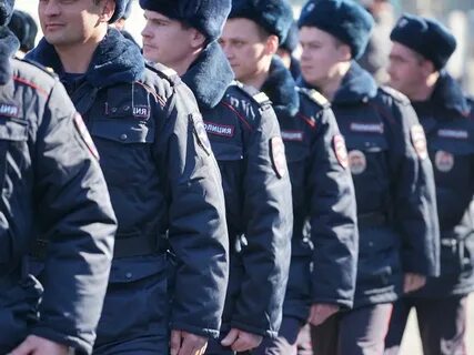 В москве полицейских перевели на усиленный режим
