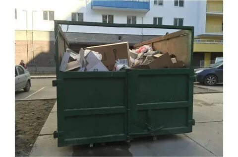 Мусорные контейнеры кубы