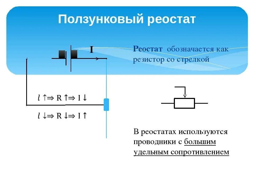 Реостат с максимальным сопротивлением r. Реостат и резистор в физике на схеме. Реостат сопротивление на схеме. Цепь с резистором и реостатом. Схема тока с реостатом.