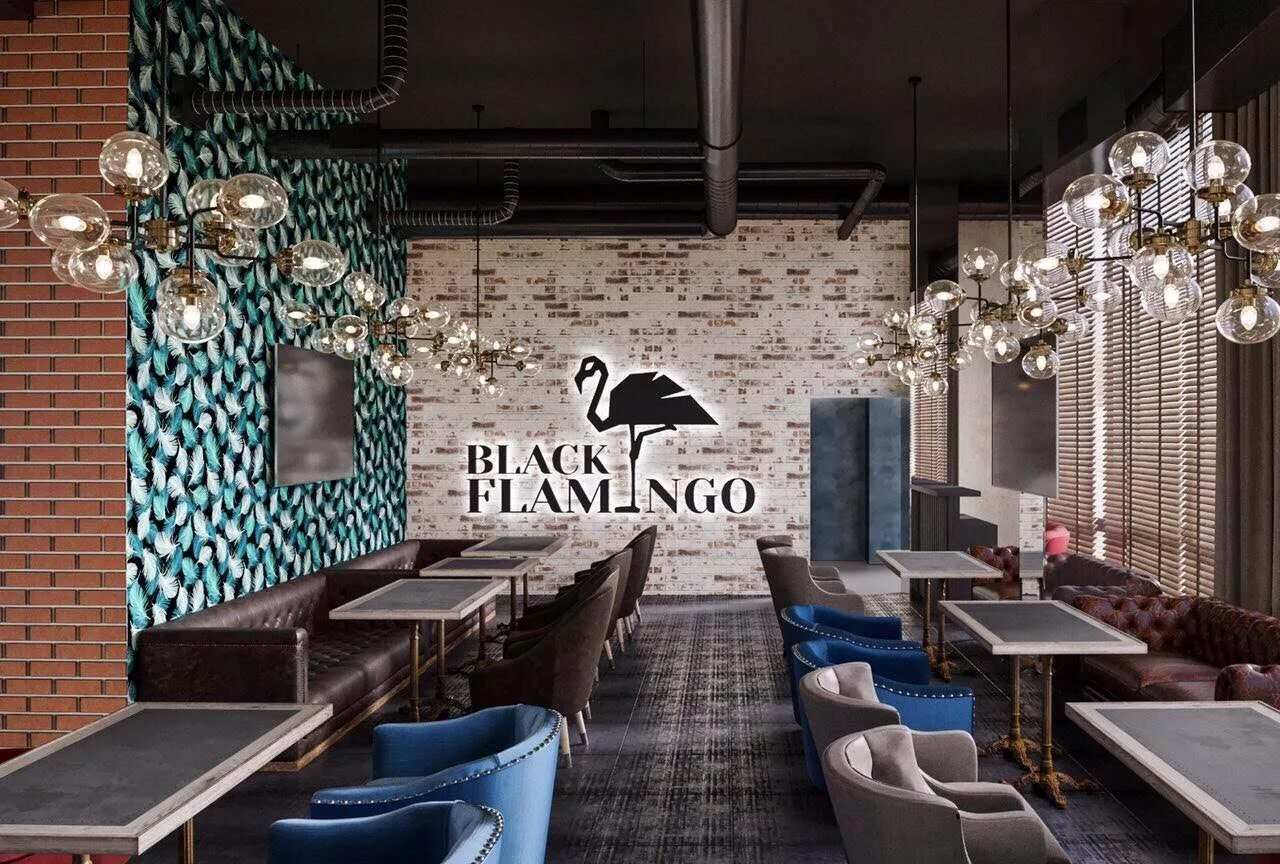 Бар Фламинго. Кафе Black Bar. Ресторан Фламинго. Ресто паб интерьер в светлых тонах. Липа гастробар