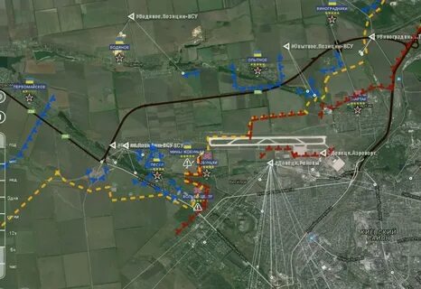 Авдеевка последние новости карта