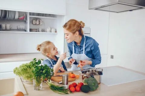 Mother is in the kitchen