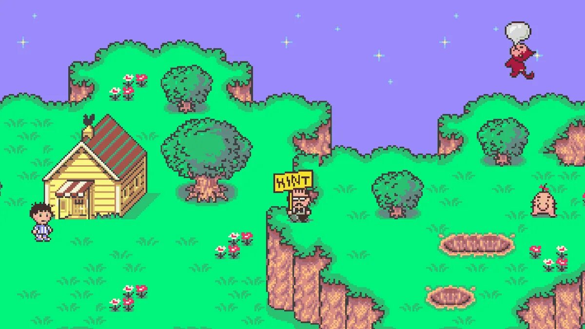 Earthbound игра. Earthbound 1994. Earthbound тропинка.