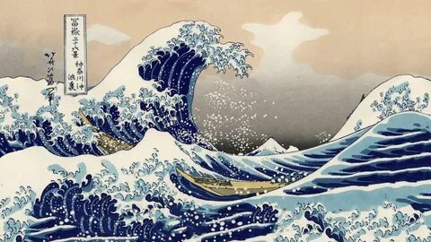 The Great Wave off Kanagawa No Wave, Great Wave Off Kanagawa, Japanese Wave...
