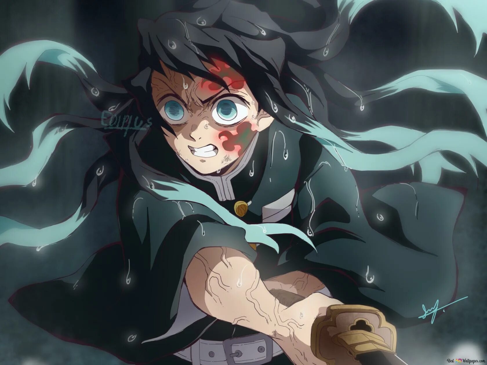 Demon Slayer Муичиро. Истребитель демонов : Kimetsu no Yaiba.