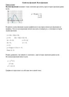 Конспект по функциям алгебра