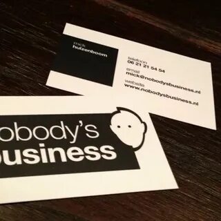 Nobody business перевод