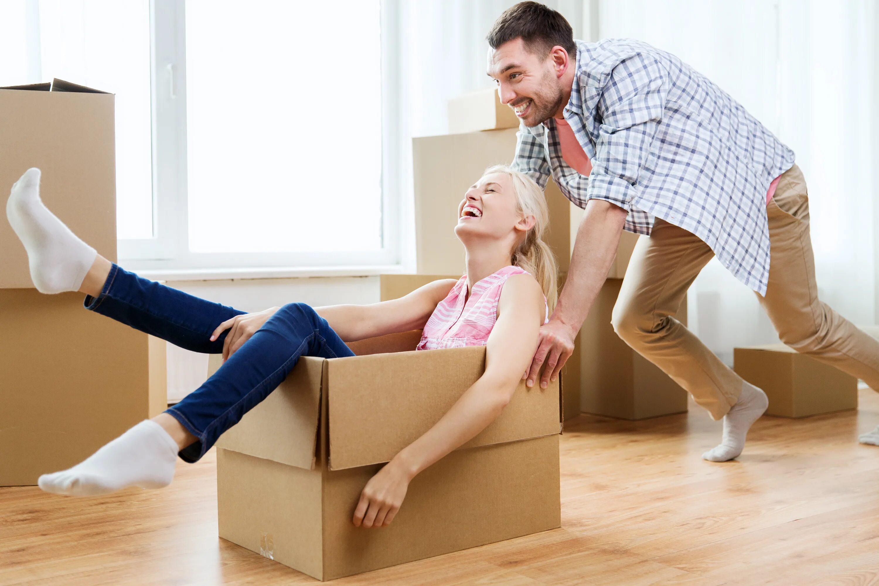 Happy moving