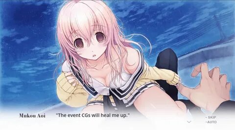Nitroplus' romantic visual novel YOU and ME and HER: a love story is n...