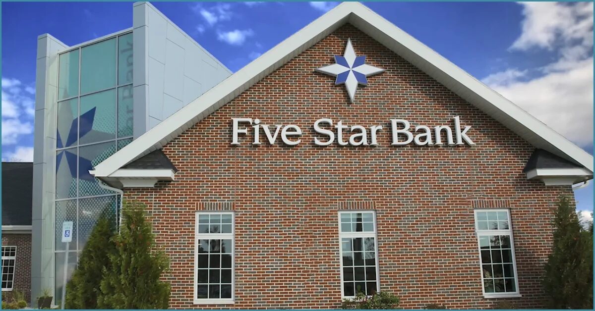 Star banks. Five Star Bank. Star Bank. Five Star Bank NY. Five Star Bank President Martin k. Birmingham..