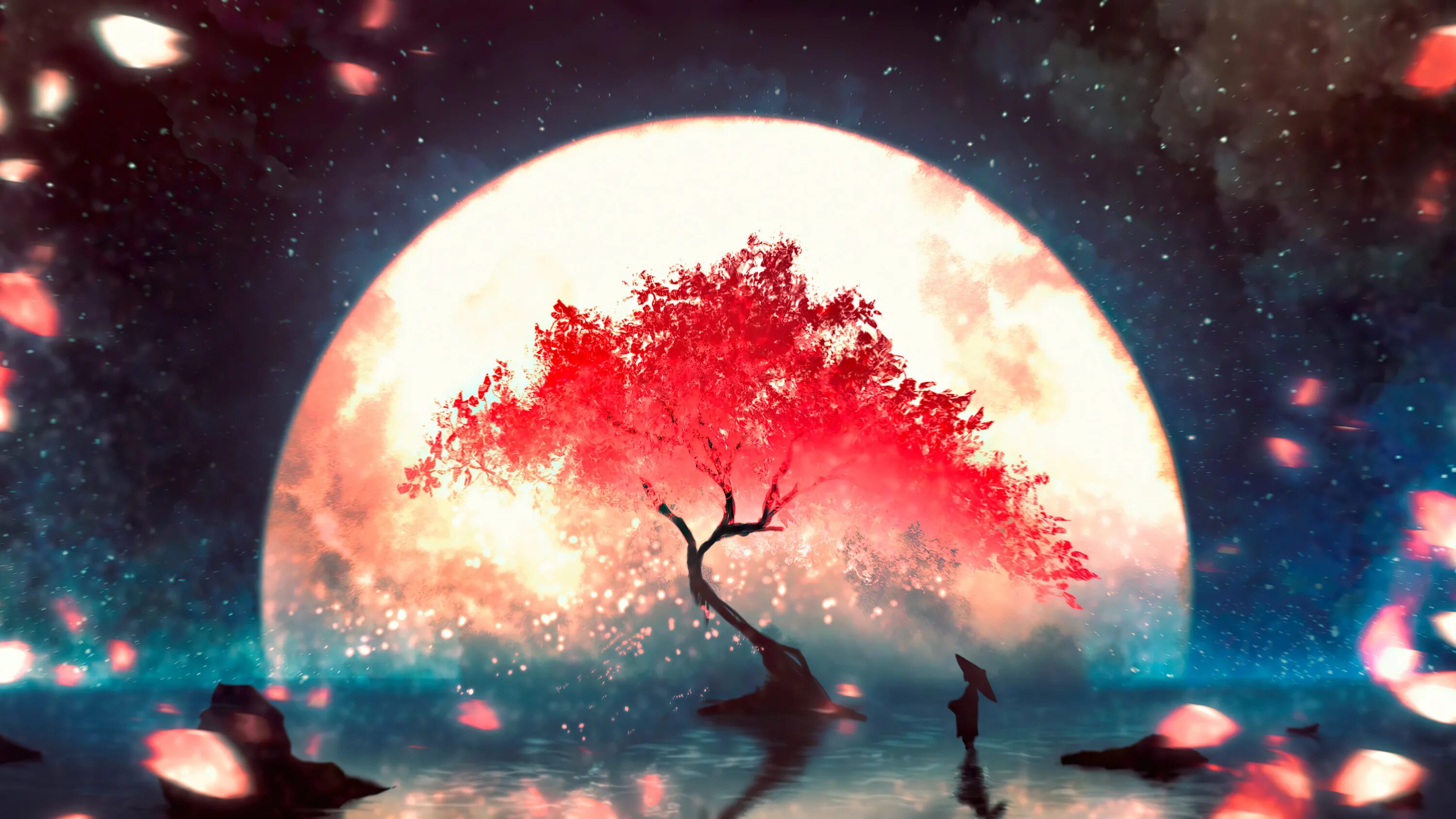 Blossom in my moonlight