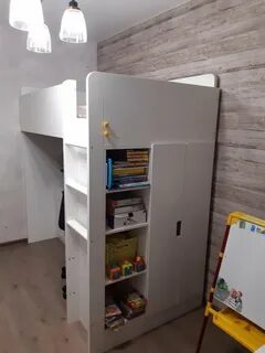 Икеа стува кровать чердак