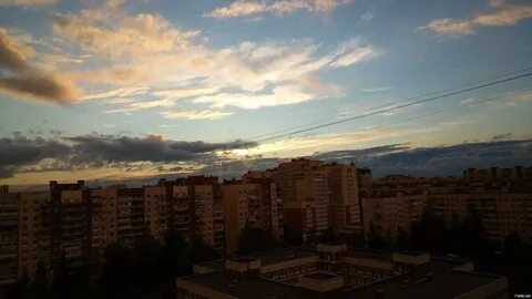 С балкона видны