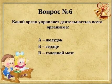 Орган управляет всем организмом человека