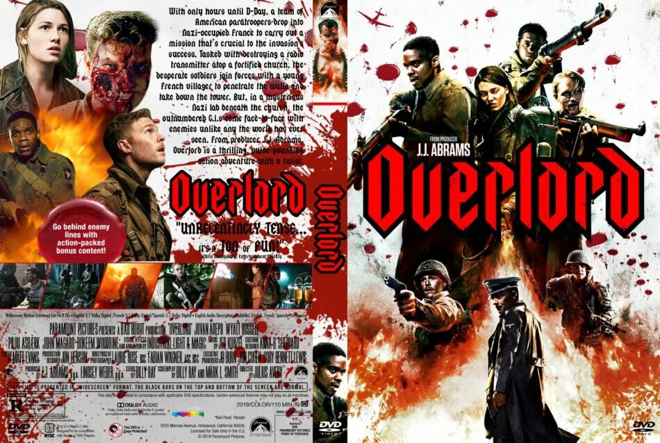 Оверлорд 2018 хорошее качество. Оверлорд 2018 Постер. Оверлорд DVD 2018.