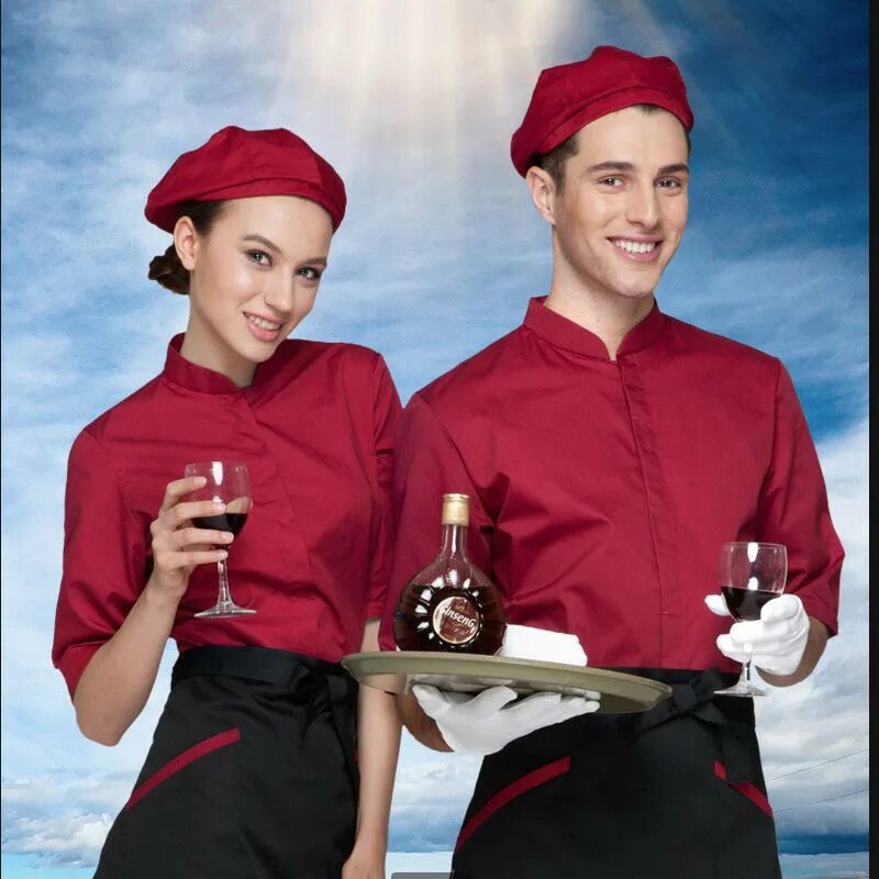 официант. американский официант. официант. сотрудники кафе. дмитрий бариста.