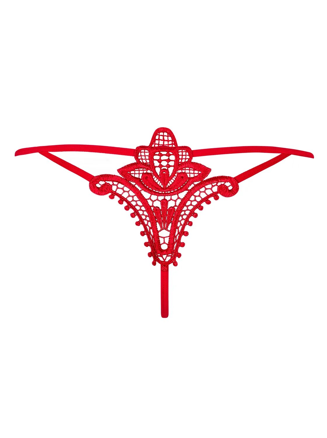 Ж в стрингах