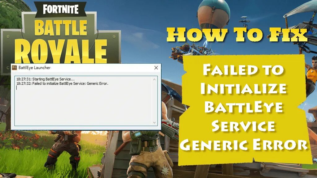 Failed to initialize. BATTLEYE Launcher ошибка при запуске Fortnite. Батлай. Failed to initialize BATTLEYE service Driver load Error 577 PUBG. Как исправить failed to load