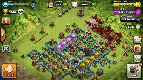 Сайт clash clans
