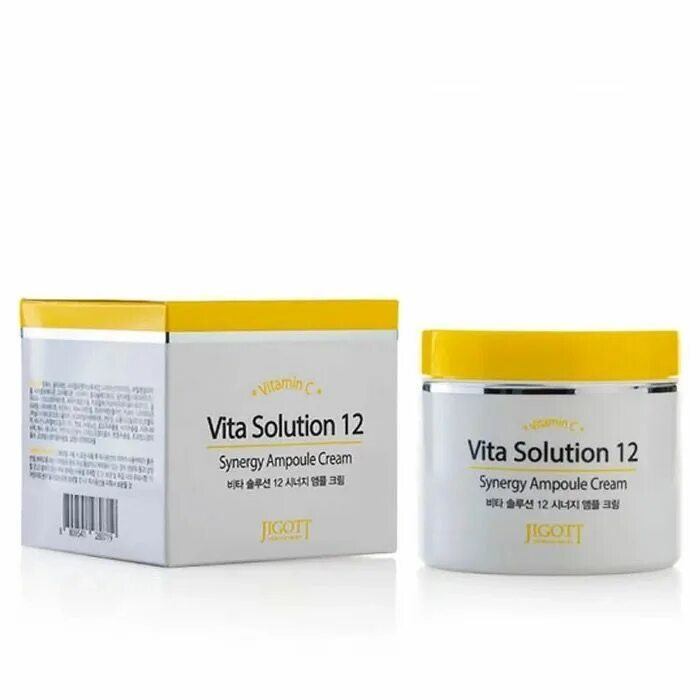 Jigott vita solution. Крем jigott vita solution 12. jigott vita solution 12 synergy ampoule cream ампульный крем для лица. [jigott] крем для лица осветление е vita solution 12 synergy ampoule cream, 100 мл. jigott vita solution 12 успокаивающий ампульный крем для лица, 100 мл.