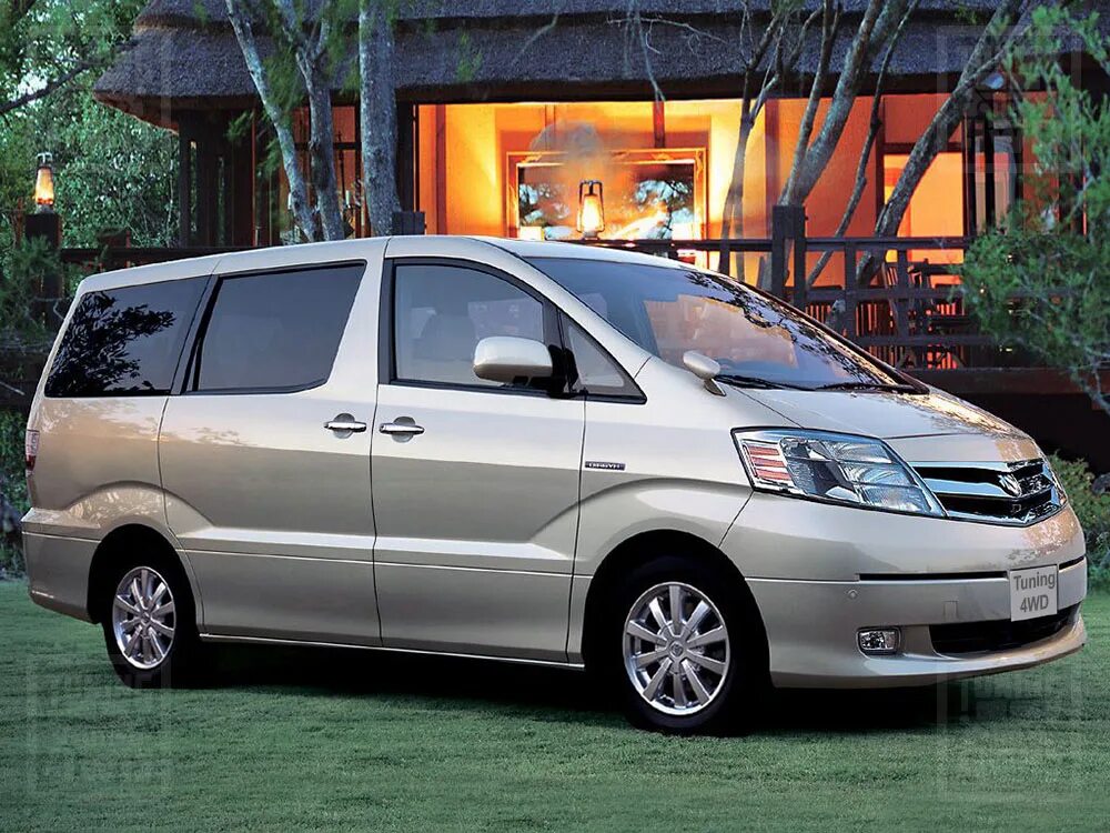 Минивэн Toyota Alphard 2005. Тойота альфард 2006. Тойота альфард 2002-2008. Тойота минивэн альфард 2005.