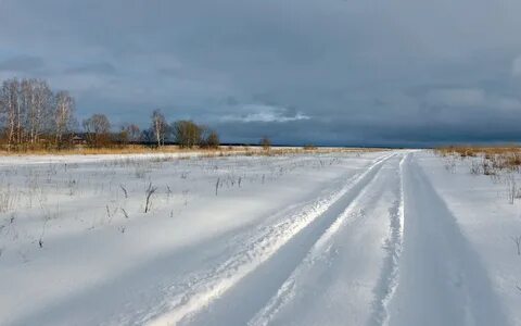 Снежная степь