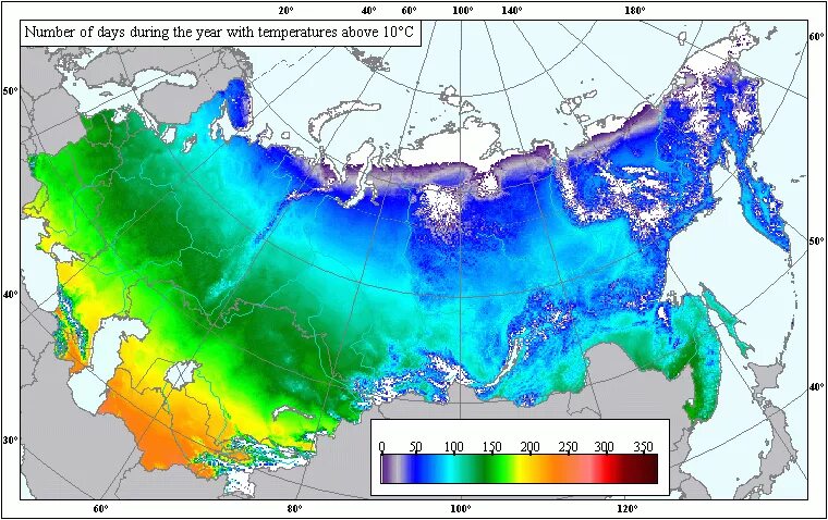 Среднегодовая температура 10