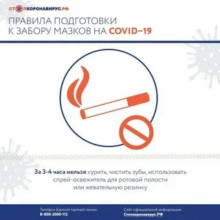 Чего нельзя делать перед сдачей мазка