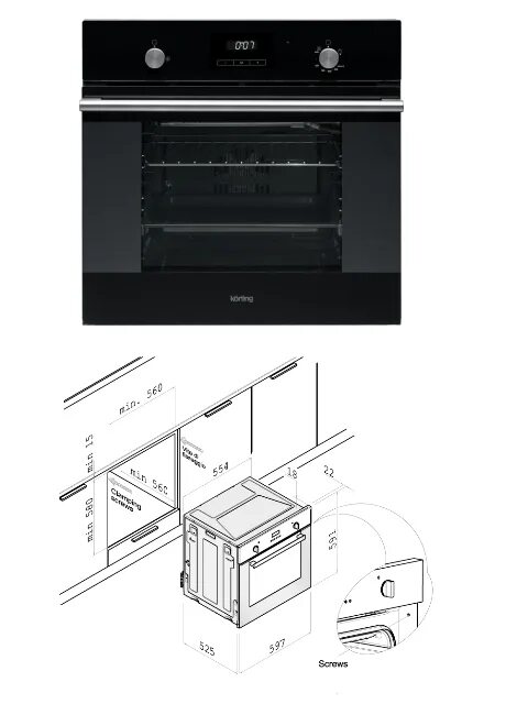 Спб духовой шкаф газовые. Korting ogg 771 CFN. Газовый духовой шкаф ogg 771 CFN. Духовка korting ogg 771. Korting ogg 771 CFN схема встраивания.