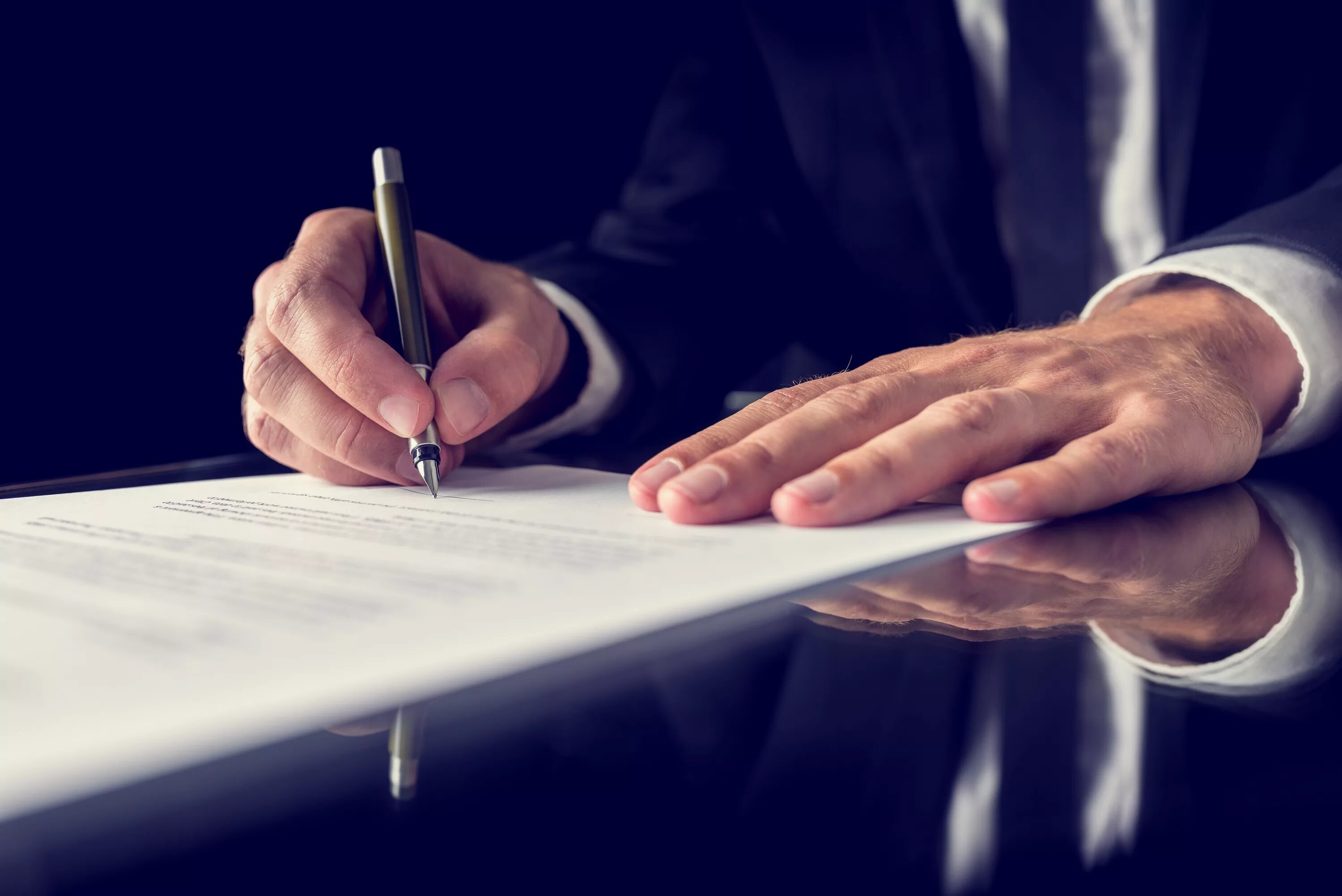 Sign the contract