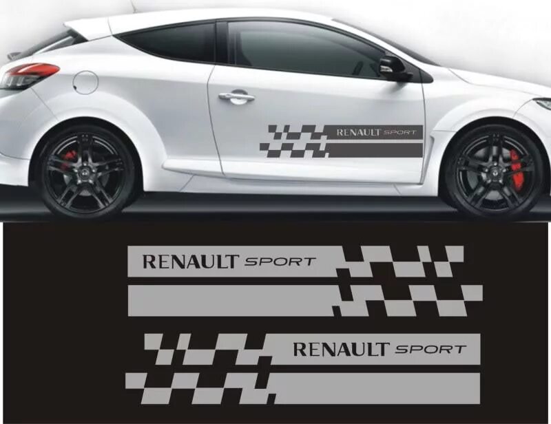 Renault Megane 2 наклейка. Рено Меган спорт наклейки. Наклейки на Рено Меган 2. Renault Sport наклейки. Купить наклейку рено