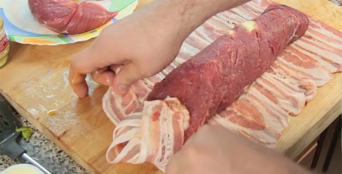 5 рулетов мясных