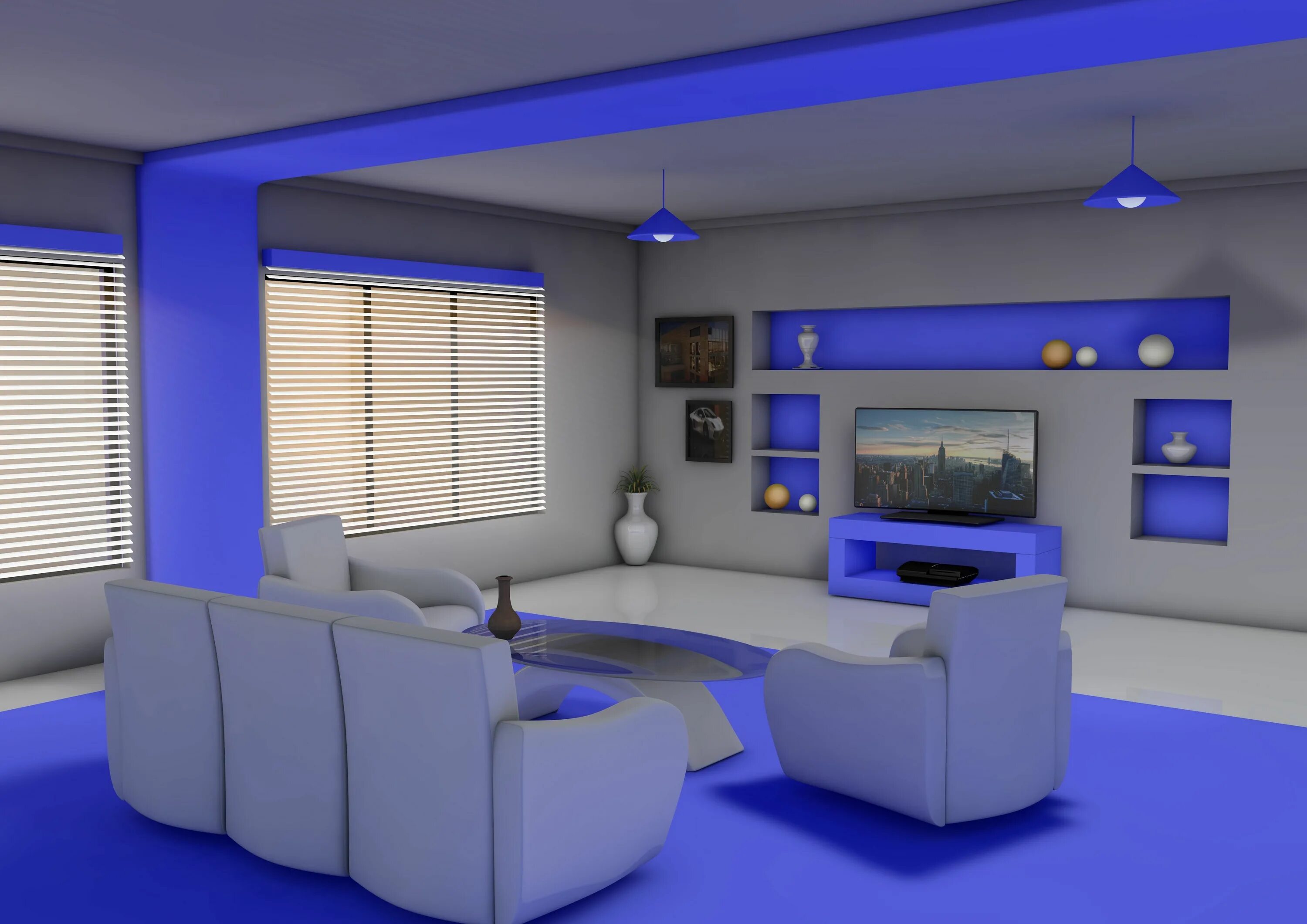 Modeling room
