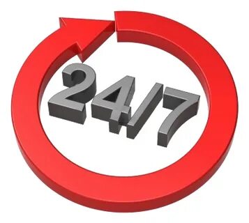 24 часа в неделю