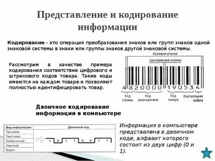 Строчное представление