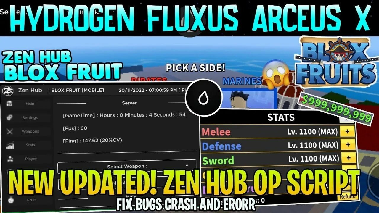 Hoho hub v4. Hydrogen скрипт. флюксус на пк. blox fruits script auto get/find fruits by hubris hub  work on mobile executor.