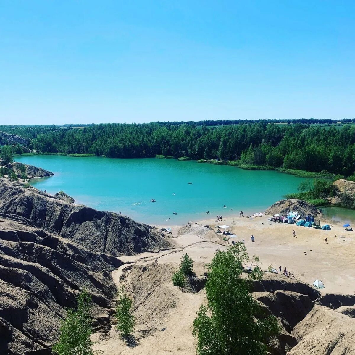 Комплекс голубые озера. Голубое озеро сейчас.