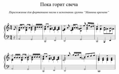 Горит свечи огарочек аккорды
