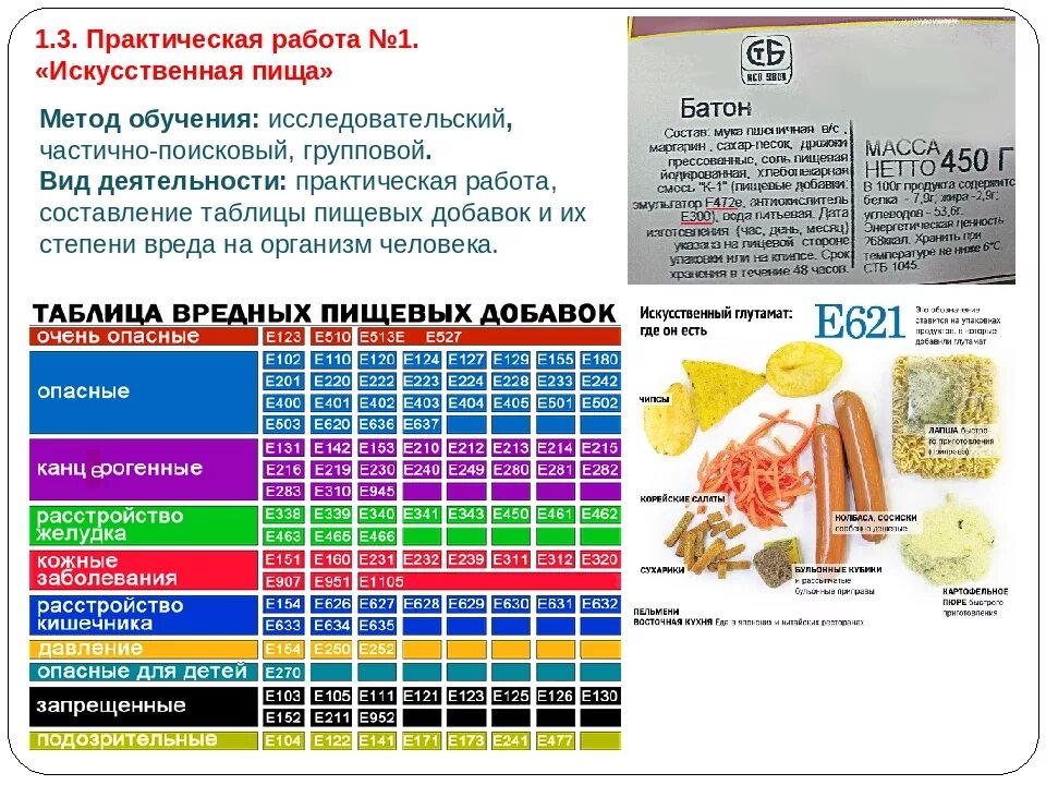 Товары с е 1