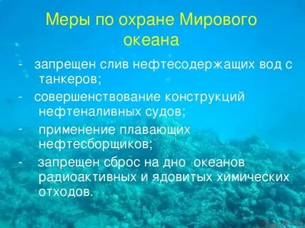 Мировой океан 7 презентация