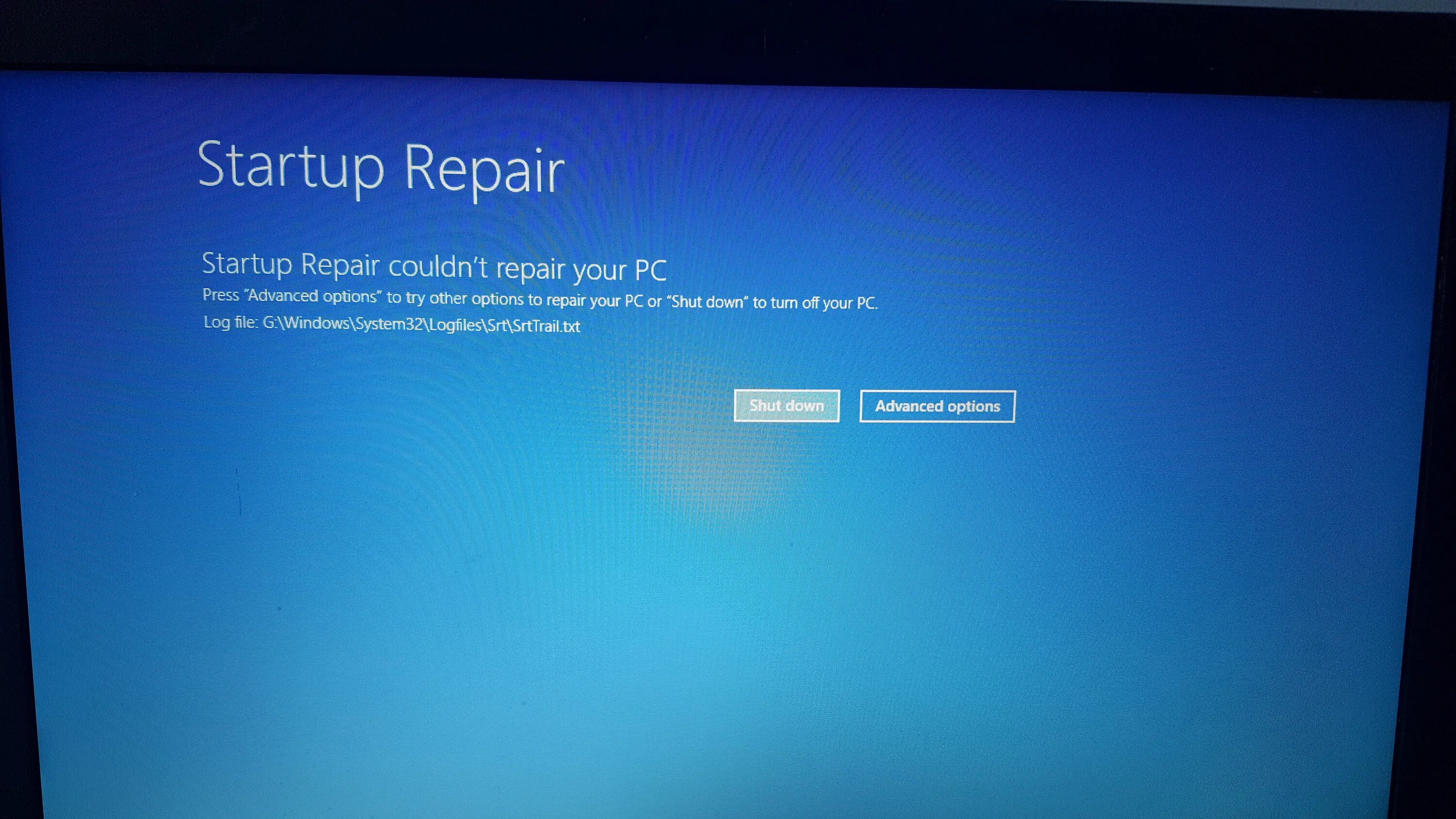 Srttrail txt windows 10. Automatic Repair. Windows Repair. Startup Repair. Ремонт виндовс.