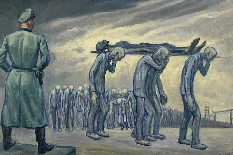 жертвы холокоста рисунки