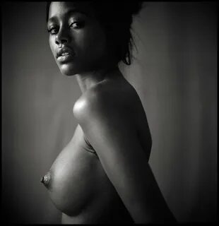 Topless Black Teen Girl.