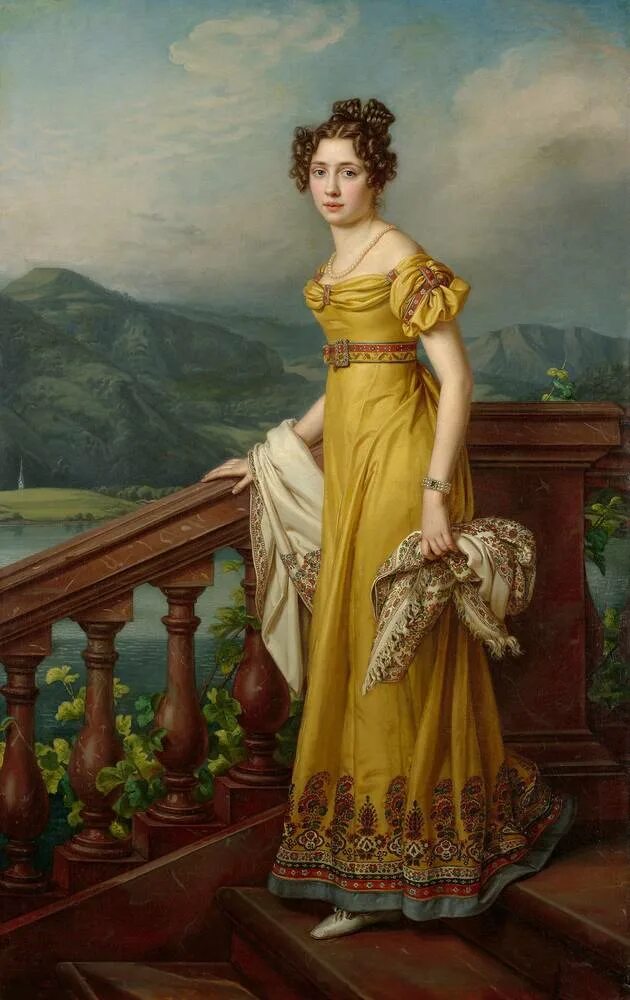 Немецкие принцессы. Йозеф Штилер (Joseph Karl Stieler 1781-1858) -.