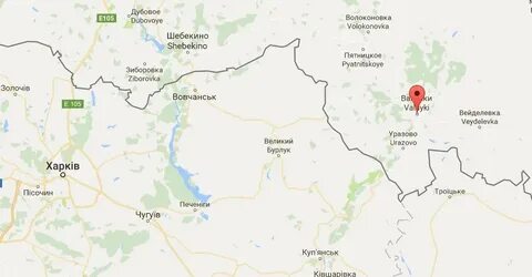 Город валуйках белгородская область карта