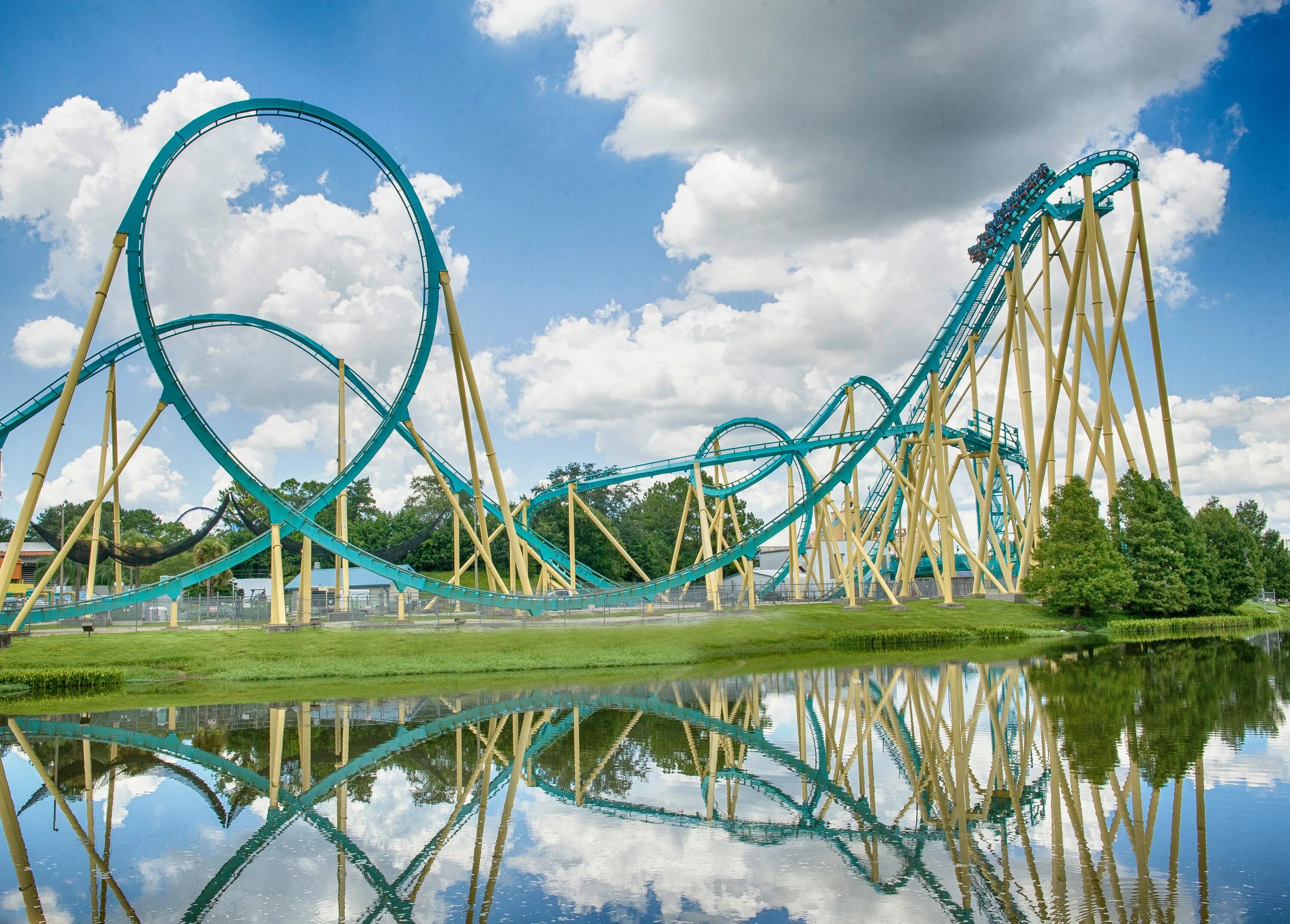 Аттракцион Кракен Диснейленд. Мэджик кингдом парк Флорида. Disney World Orlando Roller Coaster.