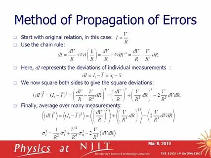 Error analysis