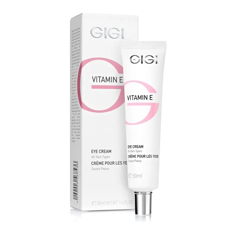 Крем vitamin e. Крем для век Gigi Vitamin e Eye Cream. Gigi крем для век с витамином е. Крем для век Джи Джи с витамином е. Gigi витамин е крем.